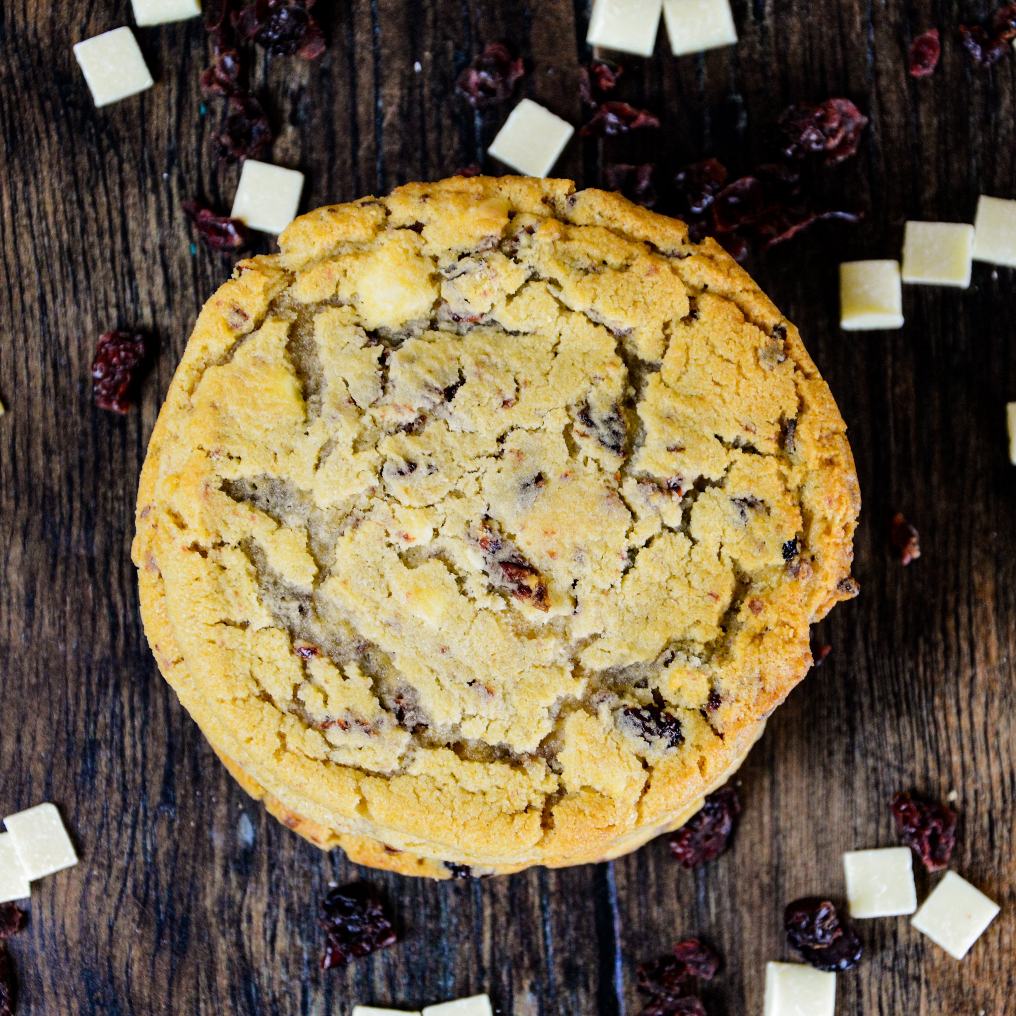 White Chocolate & Cranberry Cookie