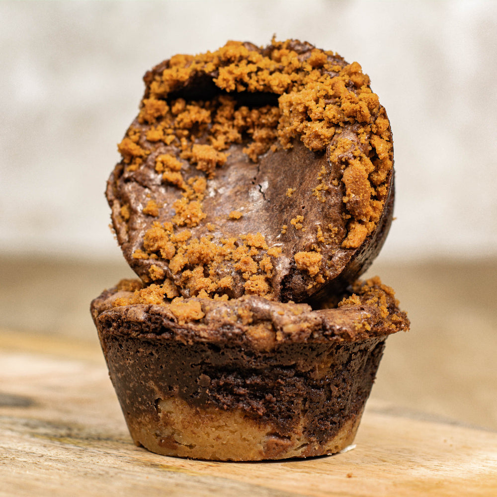 Lotus Biscoff Brookie Cup