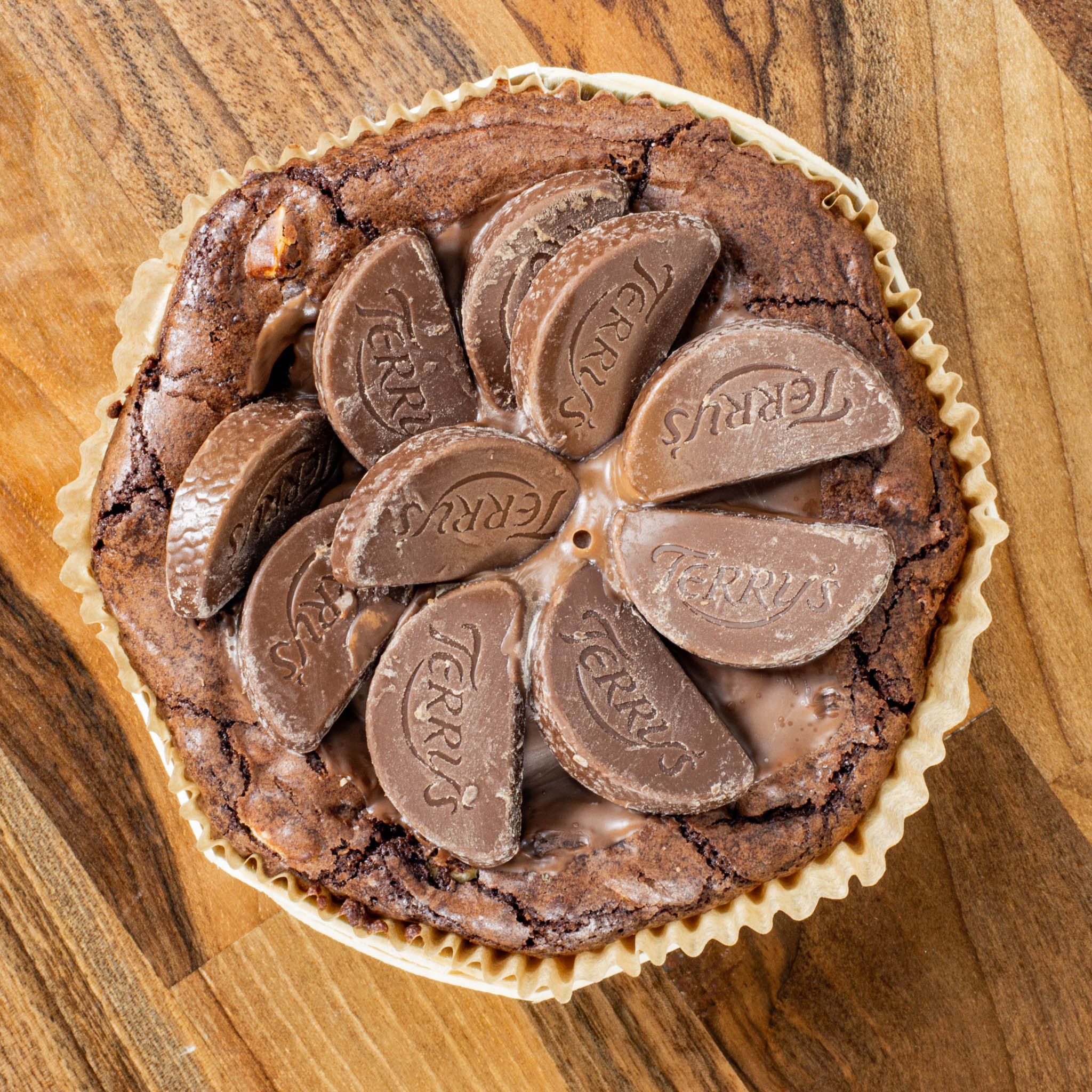 Terry's Chocolate Orange Brookie Pie (300g)