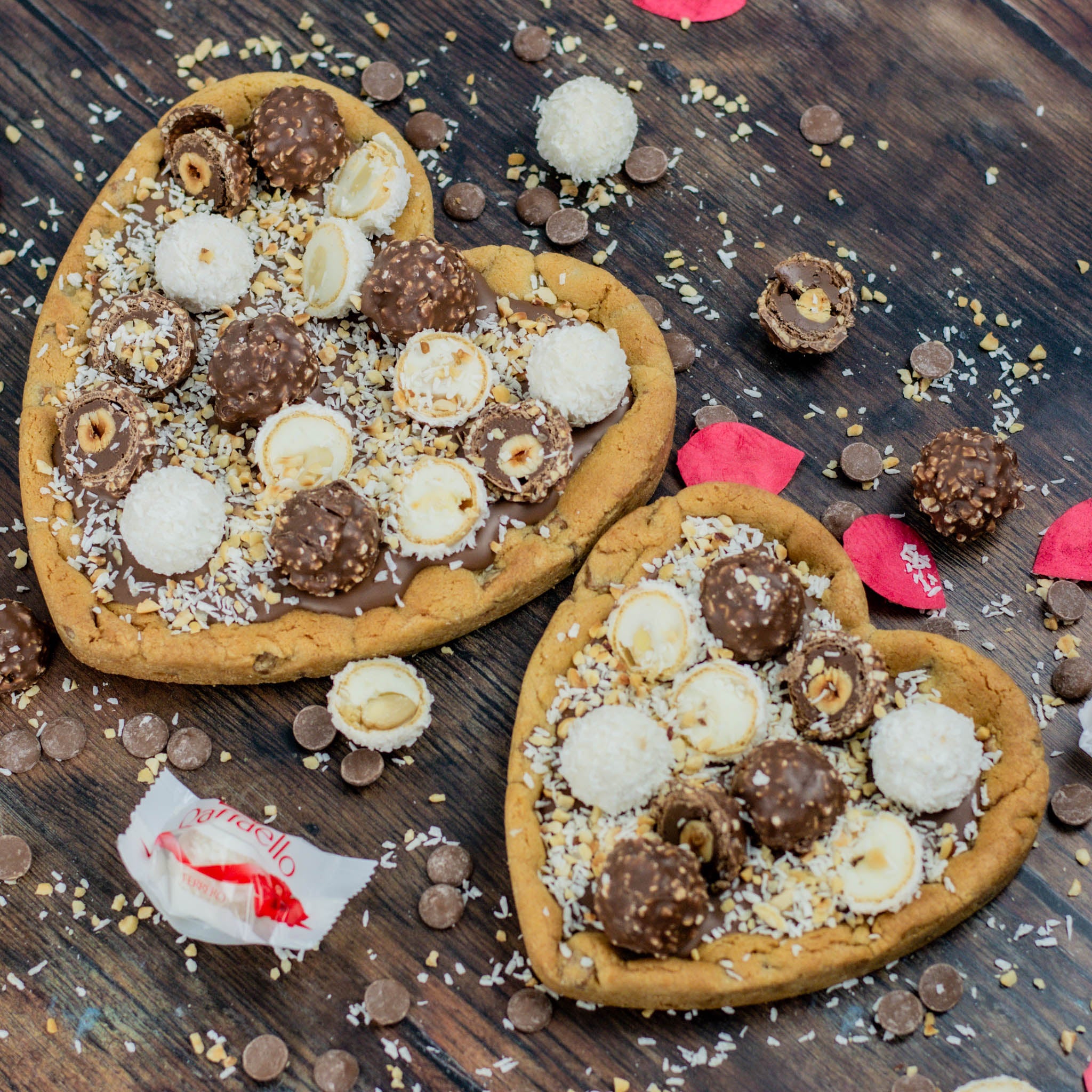 GIANT Ferrero Heart Cookie